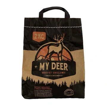 Holzkohlebriketts – 2 kg | Für Grill und Kohle