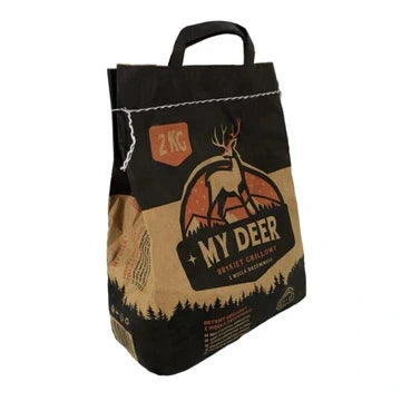 Holzkohlebriketts – 2 kg | Für Grill und Kohle