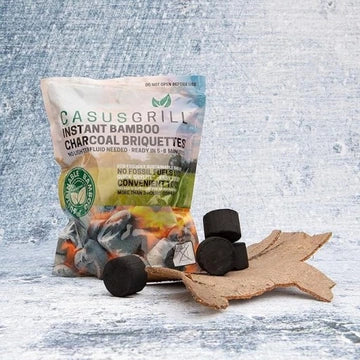 Grillbrikett – Bambus-Holzkohle CasusGrill