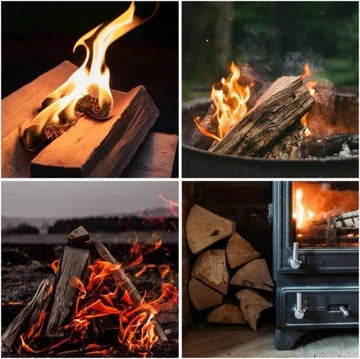 BRENNHOLZ FÜR KAMINE Eiche – Palette 1 MP (≈ 800 KG)