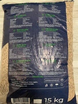Nadelholzpellets – LET'S PELLET IN A1 zertifiziert | Sack 15 kg