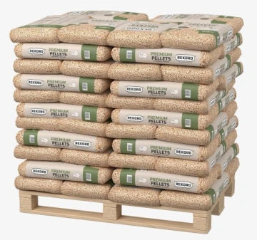 Holzpellets A1 – Nadelholz | Sack 15 kg | Deutsch | Hochkalorisch & Zertifiziert