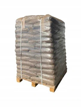 Holzpellets Deutsch – Zertifiziert 6 mm | Sack 15 kg | Palette 975 kg